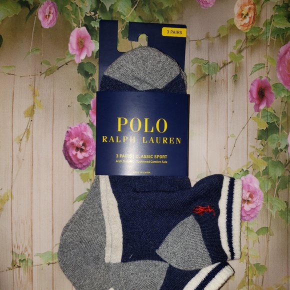 Polo Ralph Lauren Other - Nwt 3 Pairs Polo Ralph Lauren Mens Socks